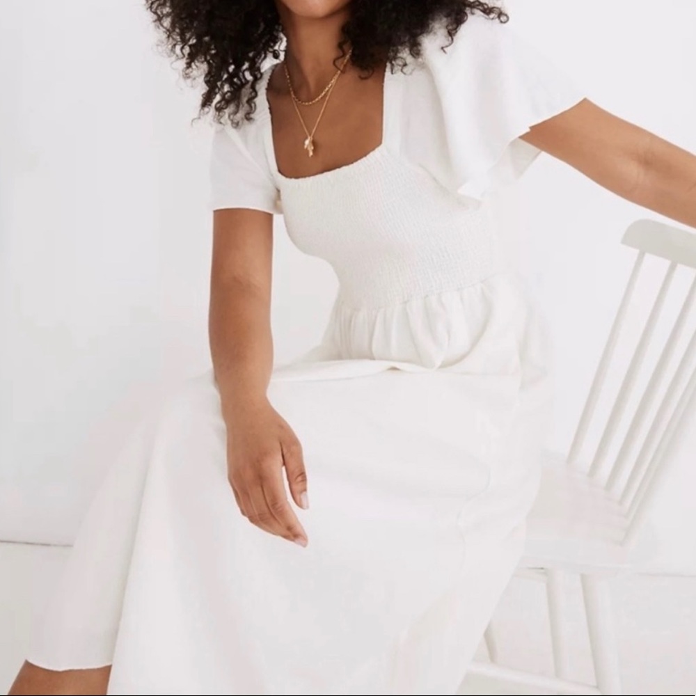 Madewell white dress 🤍🤍🤍🤍🤍